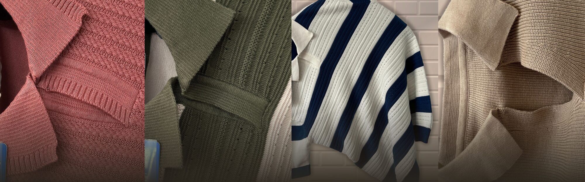 Premium flat knit T-shirt manufacturing process